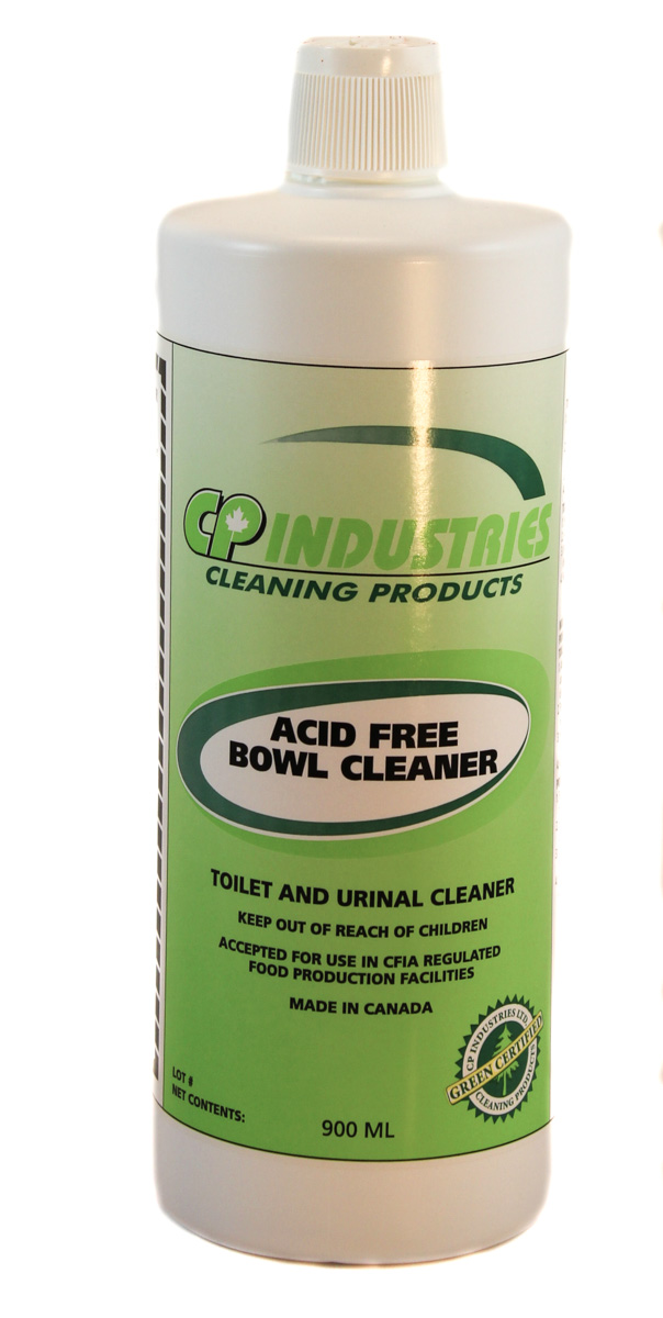 CP Industries: Acid Free Bowl Cleaner, toilet and urinal cleaner