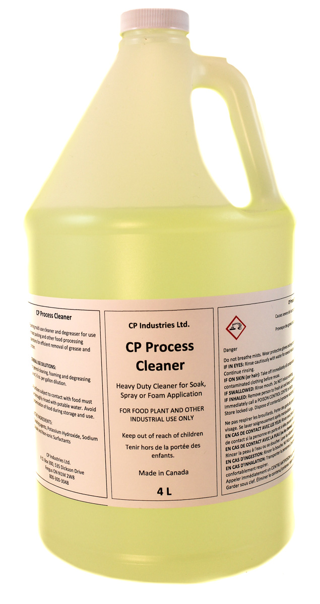 CP Industries CP Process Cleaner - heavy duty cleaner for soak, spray or foam application