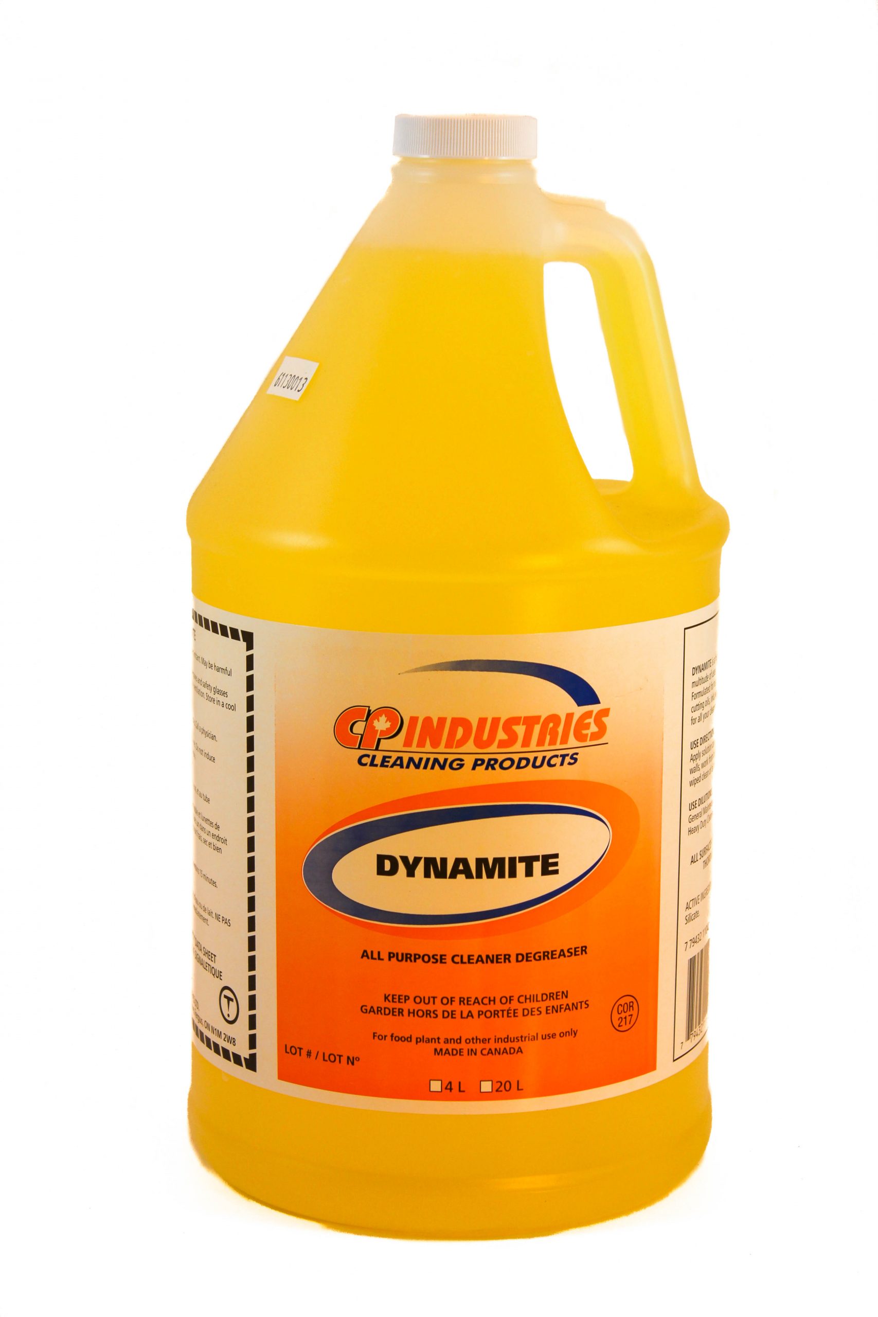 CP Industries: Dynamite, all purpose cleaner degreaser
