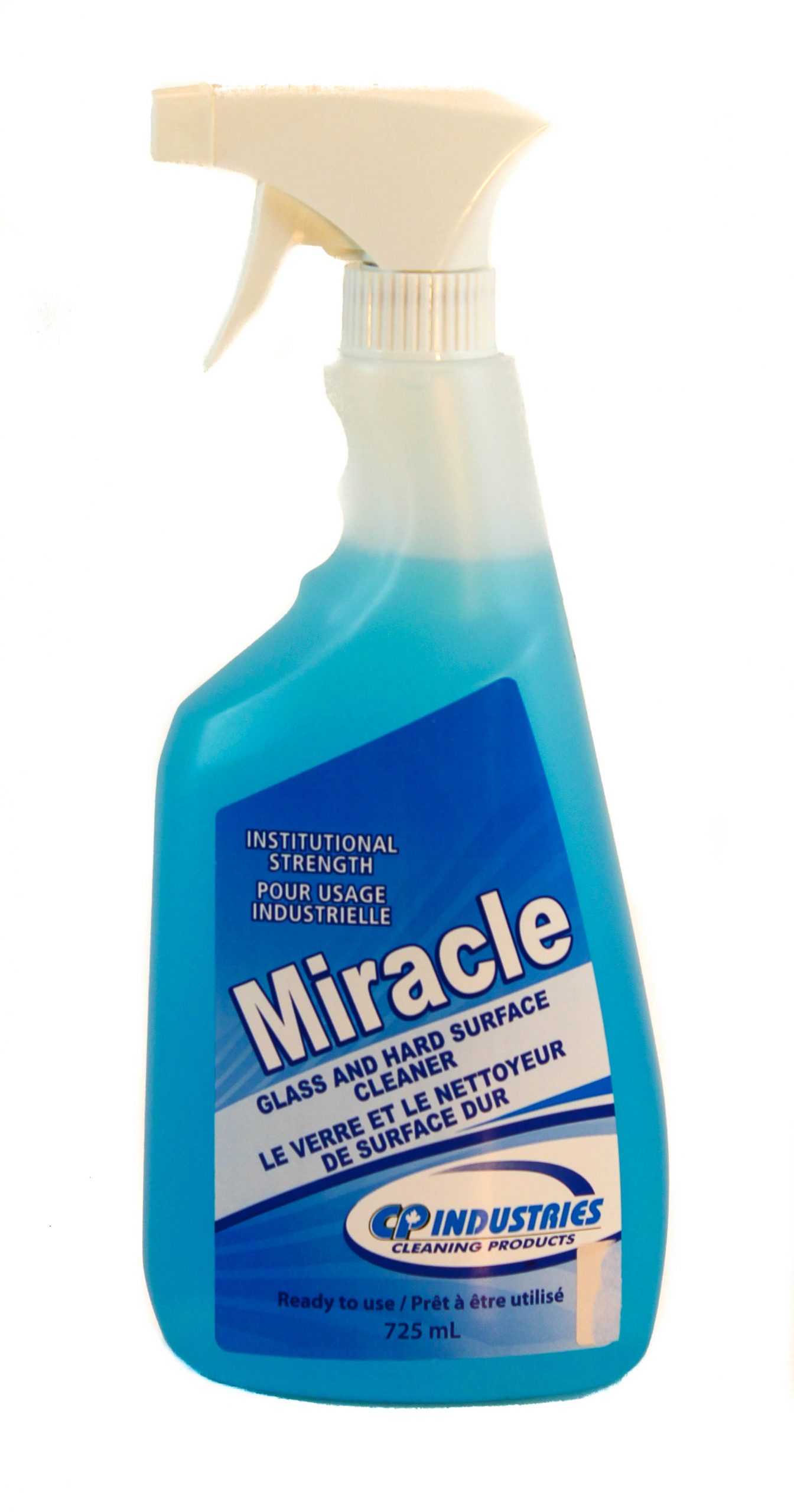 CP Industries Miracle institutional strength glass and hard surface cleaner